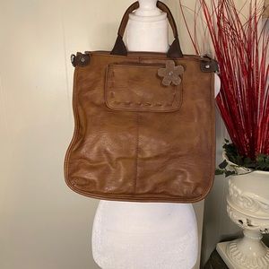 NWOT LEATHER BAG